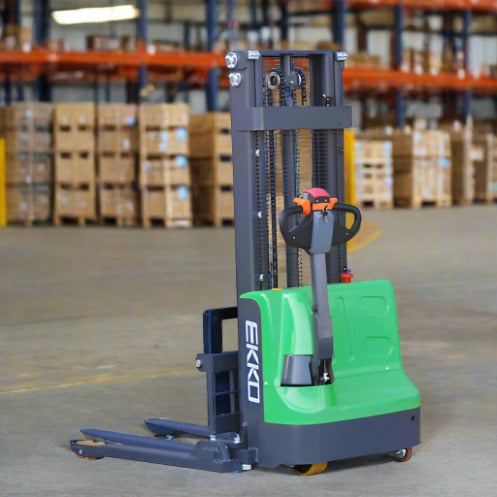 EKKO EB12E-98Li Lithium Straddle Stacker | 98