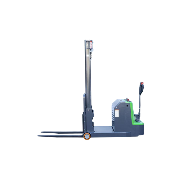 EKKO EK10S-118LI Counterbalanced Walkie Stacker | 2200 lb Cap | 118" Lift Height |