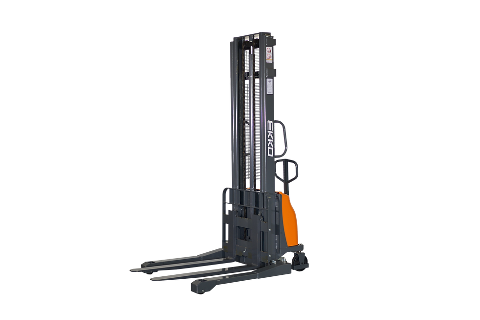EKKO EA15A-138 Semi-Electric Straddle Stacker | 138