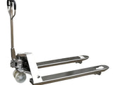 EKKO A25S Stainless Steel Manual Pallet Jack 5500lbs., Capacity - Warehouse Gear Hub 