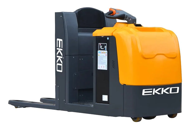 EKKO EPC30A Center-Controlled Rider Pallet Jack 5000lbs. Capacity - Warehouse Gear Hub 