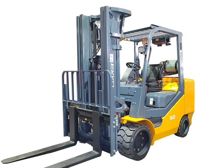EKKO EK50LP Forklift (LPG) 10,000 lbs cap, 185" Lift Height - Warehouse Gear Hub 