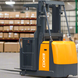 EKKO EOP70 42" Fork Electric Mid-Level Order Picker with 196" Lift and 2200 lb Load Capacity
