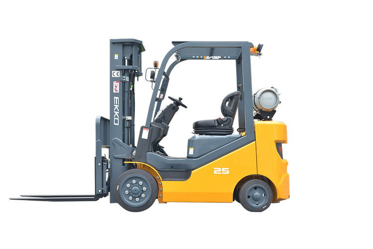EKKO EK25CLP Forklift with Cushion (LPG) 5000 lbs - Warehouse Gear Hub 