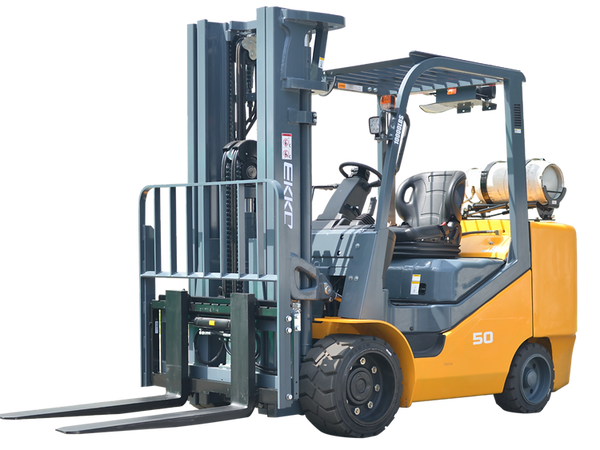EKKO EK50LP Forklift (LPG) 10,000 lbs cap, 185" Lift Height - Warehouse Gear Hub 