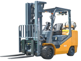 EKKO EK50LP Forklift (LPG) 10,000 lbs cap, 185" Lift Height - Warehouse Gear Hub 
