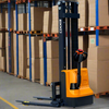 EKKO EB12EA Electric Straddle Stacker | 145" Lift Height | 3000 lb Capacity |