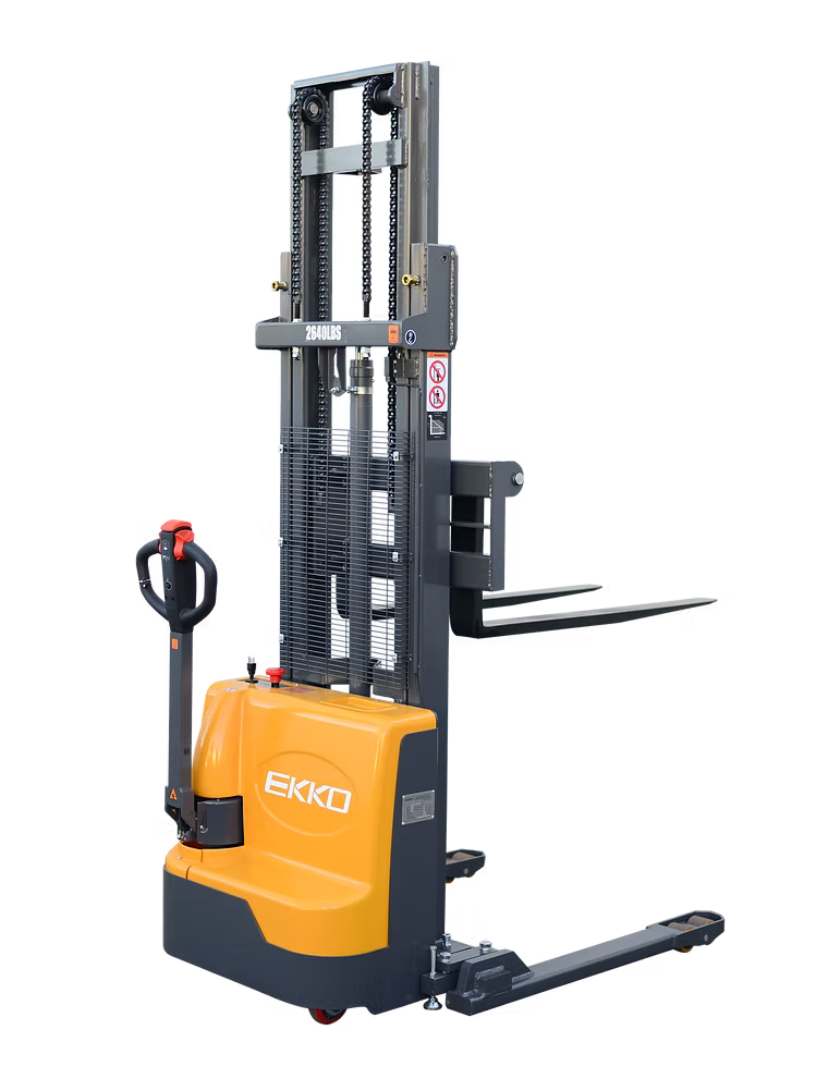 EKKO EB12E Lithium Straddle Stacker | 119