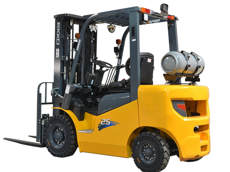 EKKO EK25-212LP Pneumatic Forklift (LPG) 5000 lbs cap, 212