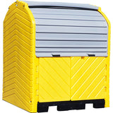 UltraTech 1188 Hard Top Plus, Steel, 4-Drum, Yellow