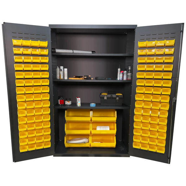 Valley Craft Flush Door Bin & Shelf Cabinets - Warehouse Gear Hub 