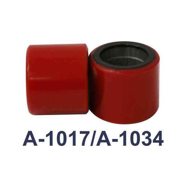 Apollolift 3"x3.66"｜Electric Pallet Jack Polyurethane Load Wheel for A-1017/1034