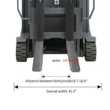 Apollolift A-3041 3-Wheel Electric 24V Lead-Acid Forklift | 3300lb Capacity | 197"Lift Height