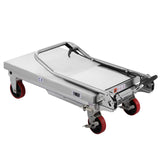 Apollolift Single Scissor Lift Table 1100lb. 35.4" lifting height - Stainless