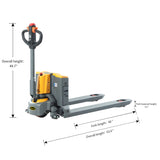 Apollo Lift A-1037 Lithium Electric Pallet Truck 3300lb "48x27 Forks"
