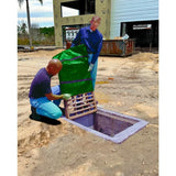 UltraTech 1461 Grate Topper, 24" x 16", High Flow, Green