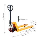 Apollolift Pallet Jack & Brake System - 5500lbs. 48"Lx27"W Fork