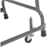 Ballymore Steel Perforated 16"W 6-Step Rolling Ladder - FSH618