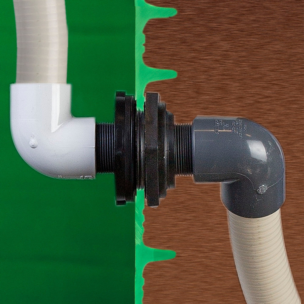 UltraTech 8296 RPE Berm, Drain Only Add-On, 3/4" Bulkhead Fitting
