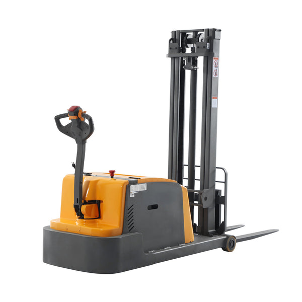 Apollolift A-3048 Electric Counterbalanced Stacker 3300lb " 118 Lift Height "
