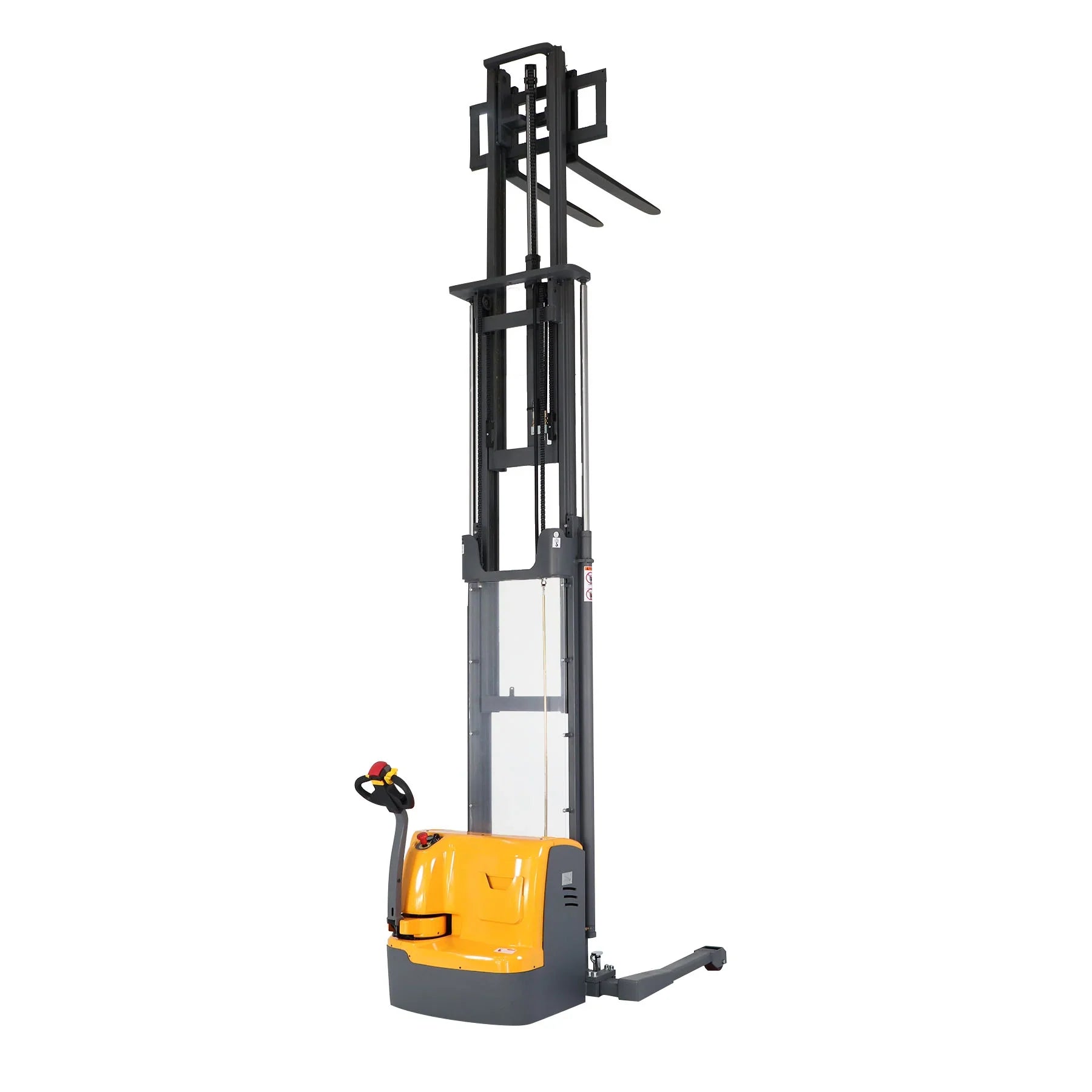 Apollolift Powered Forklift Full Electric Walkie Stacker 3300 lbs Cap. 220