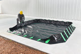 UltraTech 8692 Containment Berm, Compact Model, 15' x 40' x 1', Copolymer 2000, 28 oz.