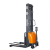 EKKO EA15A-118 3300lbs. Semi-Electric Straddle Stacker