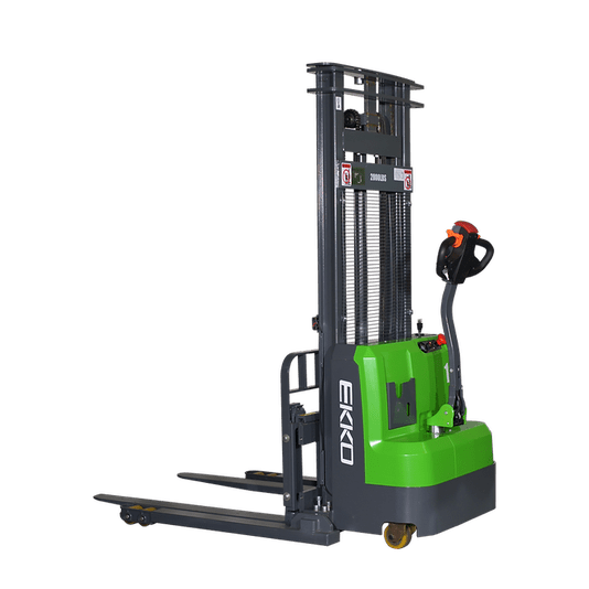 EKKO EB14C-98Li Lithium Straddle Stacker | 98" Lift Height | 3000lb Capacity | EB14C-98Li