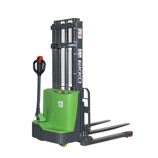 Lithium Straddle Stacker | 2800 lb. Cap.| 118