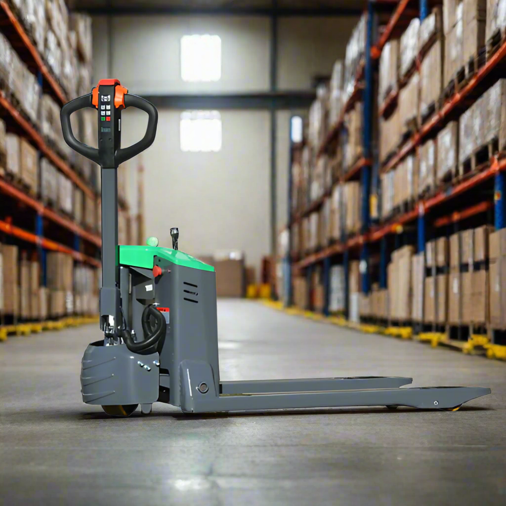 EKKO EP15JLIC Lithium Iron Electric Pallet Jack | 3300 lbs Capacity
