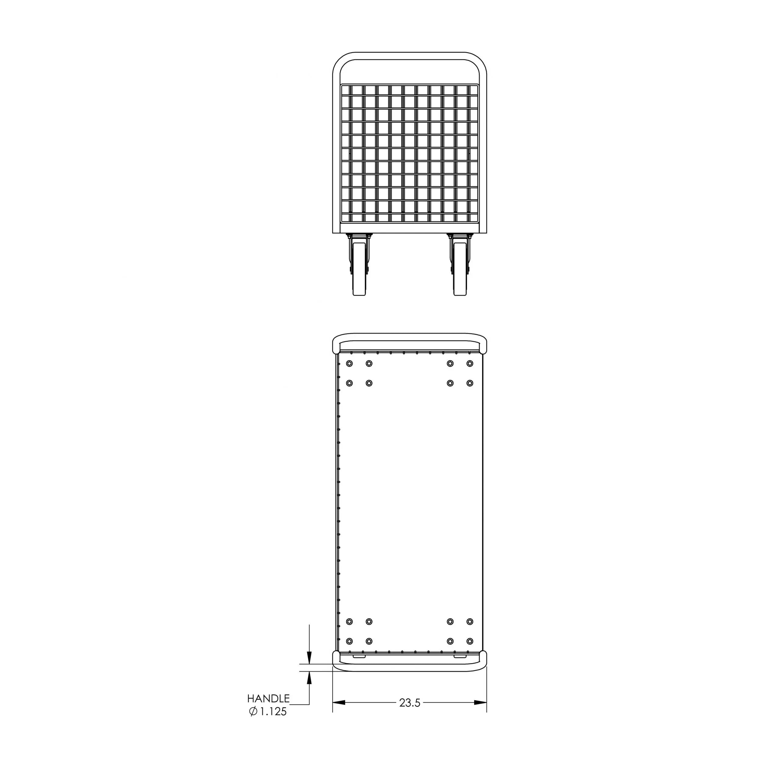 Valley Craft Platform Cage Carts - Warehouse Gear Hub 