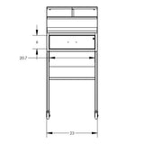 Valley Craft Mobile Shop Storage Desks - Warehouse Gear Hub 