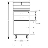 Valley Craft Mobile Shop Storage Desks - Warehouse Gear Hub 