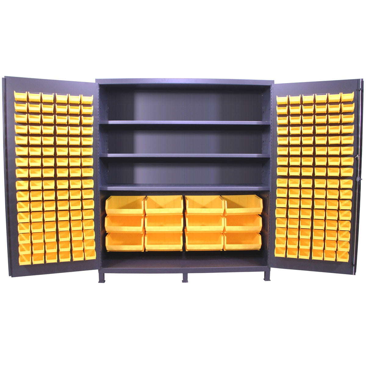 Valley Craft Flush Door Bin & Shelf Cabinets