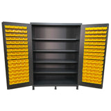 Valley Craft Flush Door Bin & Shelf Cabinets