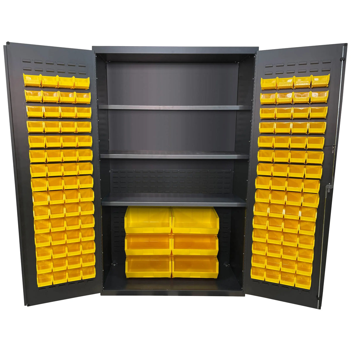 Valley Craft Flush Door Bin & Shelf Cabinets