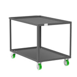 Valley Craft 2 Shelf Utility Carts - Warehouse Gear Hub 