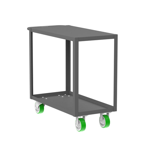 Valley Craft 2 Shelf Utility Carts - Warehouse Gear Hub 