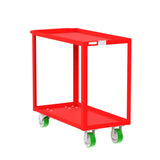 Valley Craft 2 Shelf Utility Carts - Warehouse Gear Hub 