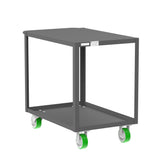 Valley Craft 2 Shelf Utility Carts - Warehouse Gear Hub 