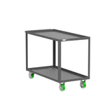 Valley Craft 2 Shelf Utility Carts - Warehouse Gear Hub 