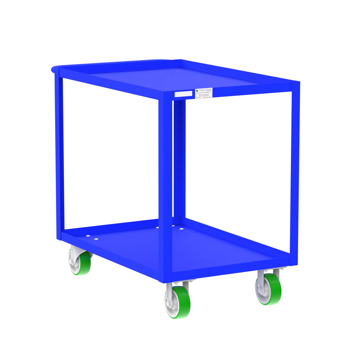 Valley Craft 2 Shelf Utility Carts - Warehouse Gear Hub 