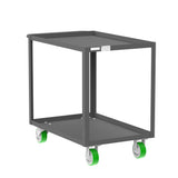 Valley Craft 2 Shelf Utility Carts - Warehouse Gear Hub 
