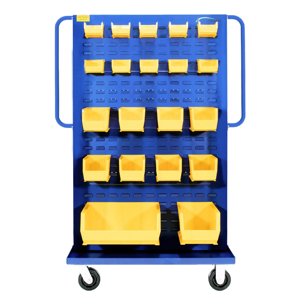 Valley Craft Modular A-Frame Bin, Tool & Utility Cart