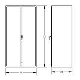 Valley Craft Heavy Duty Steel Cabinets - Warehouse Gear Hub 