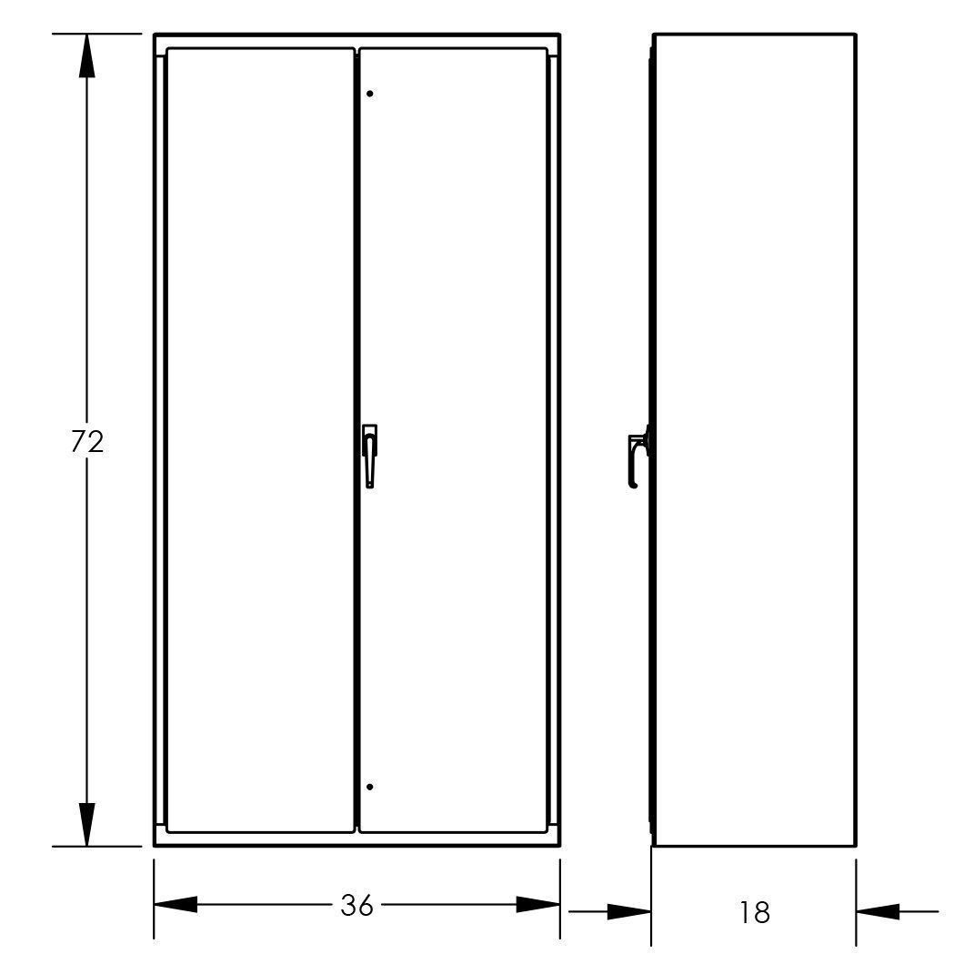 Valley Craft Heavy Duty Steel Cabinets - Warehouse Gear Hub 