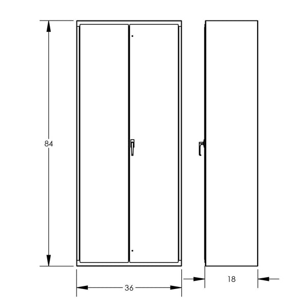 Valley Craft Heavy Duty Steel Cabinets - Warehouse Gear Hub 