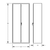 Valley Craft Heavy Duty Steel Cabinets - Warehouse Gear Hub 