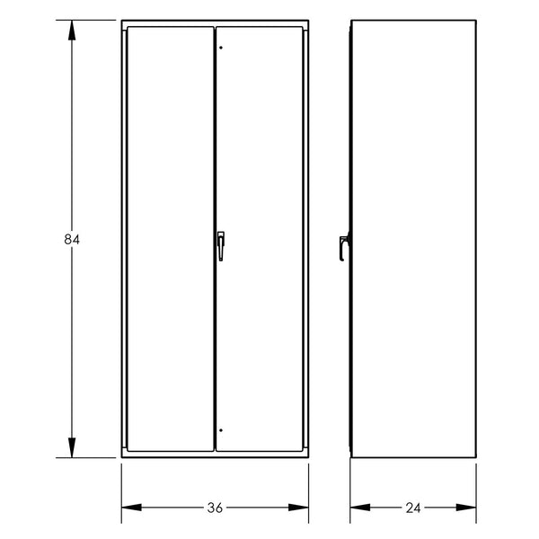 Valley Craft Heavy Duty Steel Cabinets - Warehouse Gear Hub 