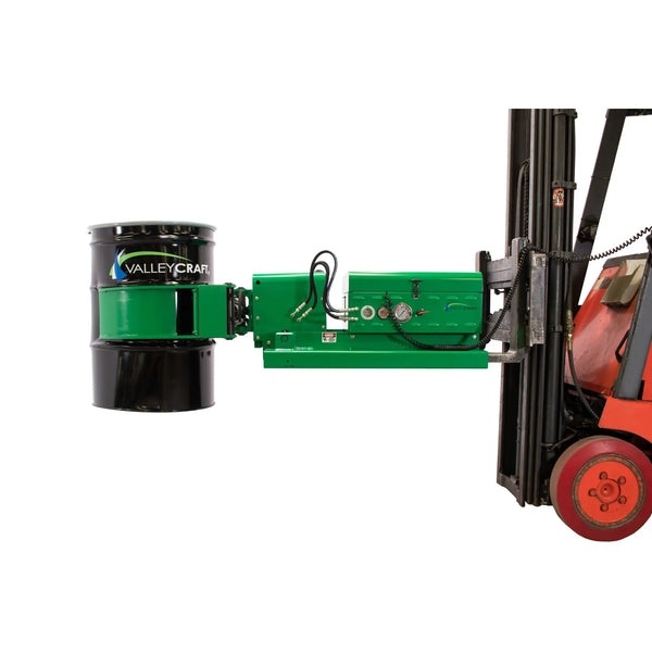 Drum Forklift Attachments, Fully Powered - Warehouse Gear Hub 